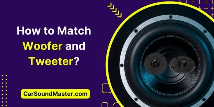 How to Match Woofer and Tweeter